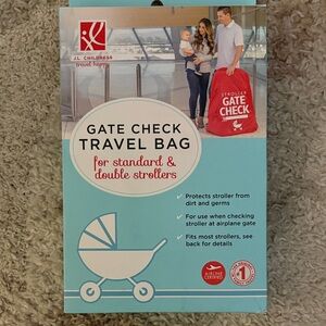 Red Gate Check Travel Bag for Strollers. I opened the box but never removed